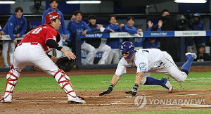 강민호는 돌리고, 김성윤은 막고…상대 뒤흔든 삼성의 주루