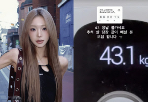 '故 최진실 딸' 최준희, 43kg인데 다이어트 선언 
