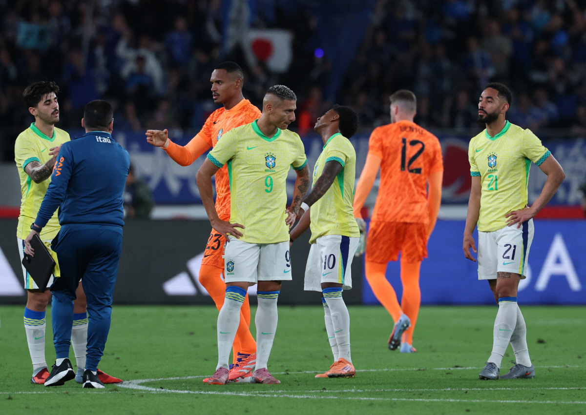 '2-0→2-3 역전패도 처음,大충격' 브라질 안첼로티 감독이 밝힌 일본…