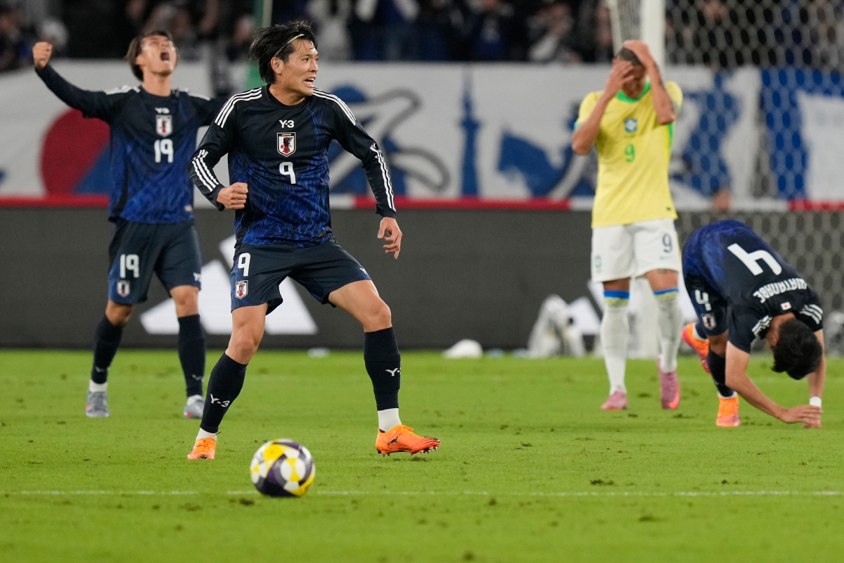 "브라질이 붕괴됐다" 일본전 대참패 충격 빠진 브라질..."일본, 한국보…