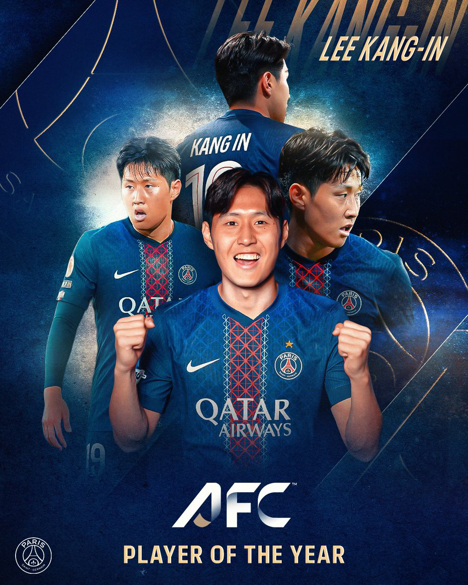 '세상에 이럴 수가!' 韓 축구 경사 났네. PSG 이강인 AFC 올해의…