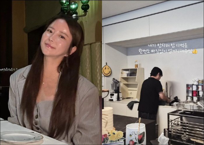 박지연, 신장 재이식 수술 후 건강식 챙기는 일상 "♥이수근이 매일 설거…