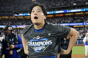 우린 지금 오타니의 시대에 산다! 다저스 이끈 원맨쇼 → 2연속 WS 진출 확정…또한번 써내려간 새 역사 [ML이슈]