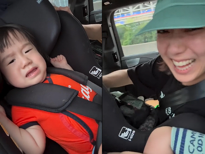 '강재준♥' 이은형, 14개월子 '팩폭' 외모 평가에 눈물..."엄마 예…