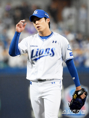 삼성 중대 변수 발생...'푸른 피의 에이스' 원태인, 3차전 등판 불가일 수 있다 [PO2 현장]