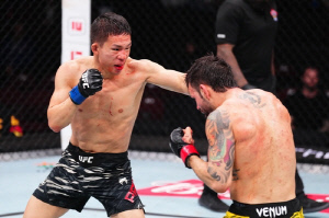 UFC 박현성, 2연속 서브미션 패배…랭킹 진입 또 좌절