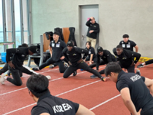 썰매 가르치고 육상 배우고…한국·자메이카 '쿨러닝' 합동훈련