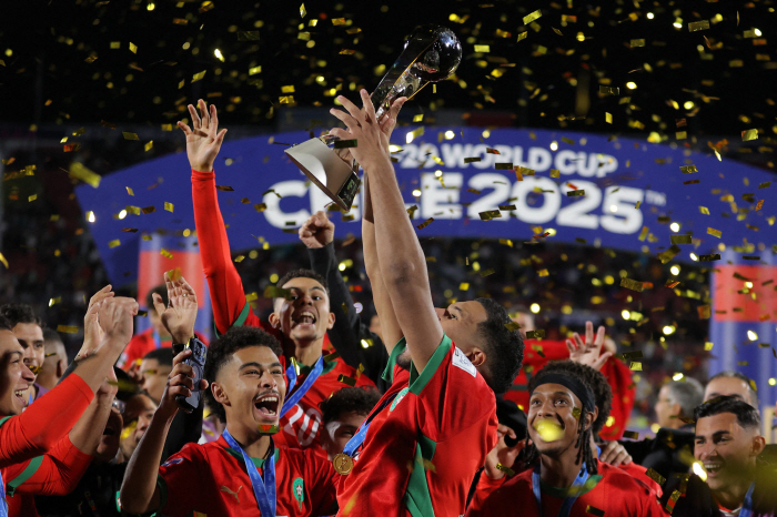 '이창원호 재평가?' 한국 울린 모로코, 아르헨 꺾고 U-20 첫 우승...모로코 축구 황금시대 열었다!