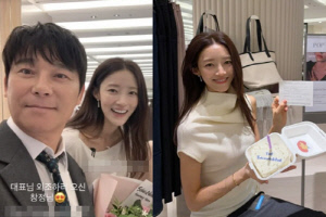 '35세' 서하얀, 사업 대박났다...백화점 입점에 ♥임창정도 출동 