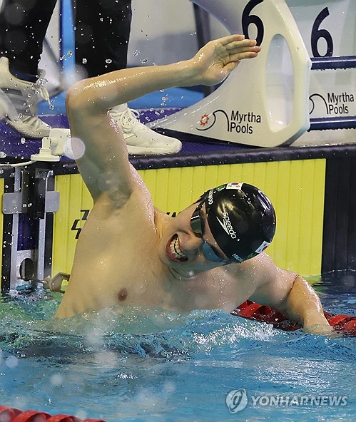 [전국체전] 황선우, 개인혼영 200ｍ서도 한국신기록…1분57초66