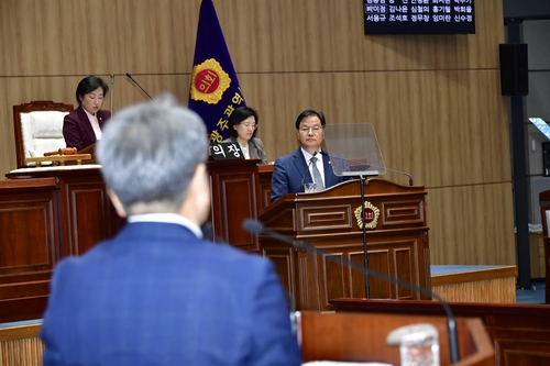 강기정 광주시장 "복개하천 복원 중기과제…내년 예산확보 노력"