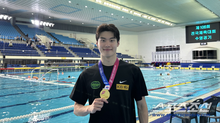 '4경기X1亞신기록X2한신→4관왕' 美친 황선우"큰 자신감과 용기,메이저대회서도 좋은 모습"