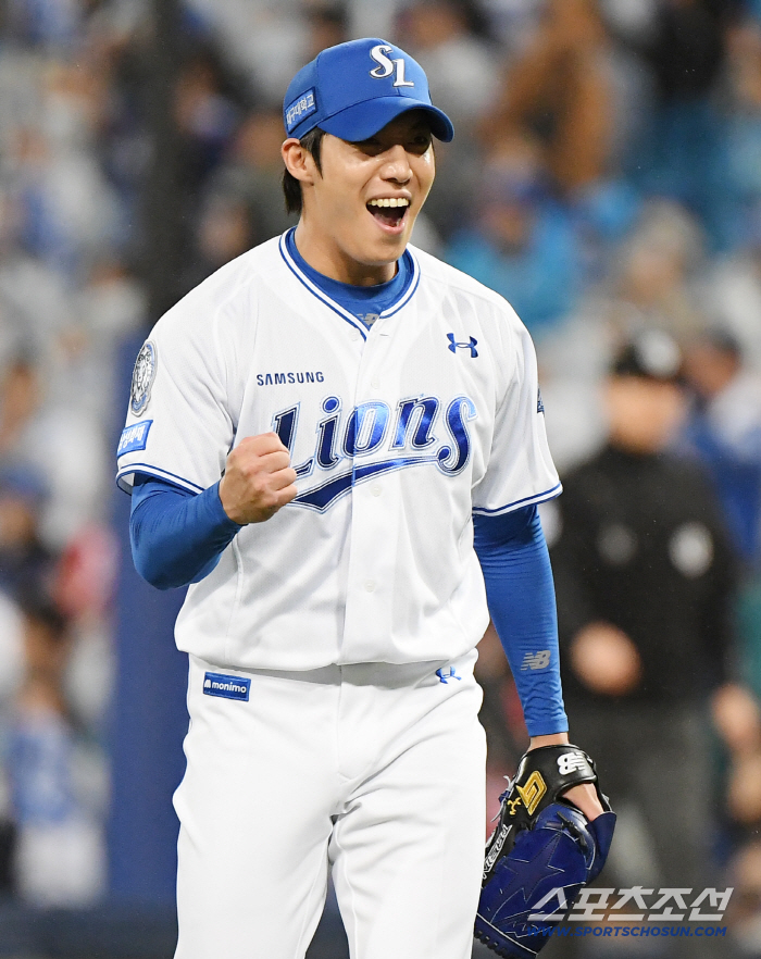 "4차전에서 직접 확인하시라" 의문의 순서 교체, 원태인의 어깨에 삼성의 운명이 걸렸다 [PO3 현장]