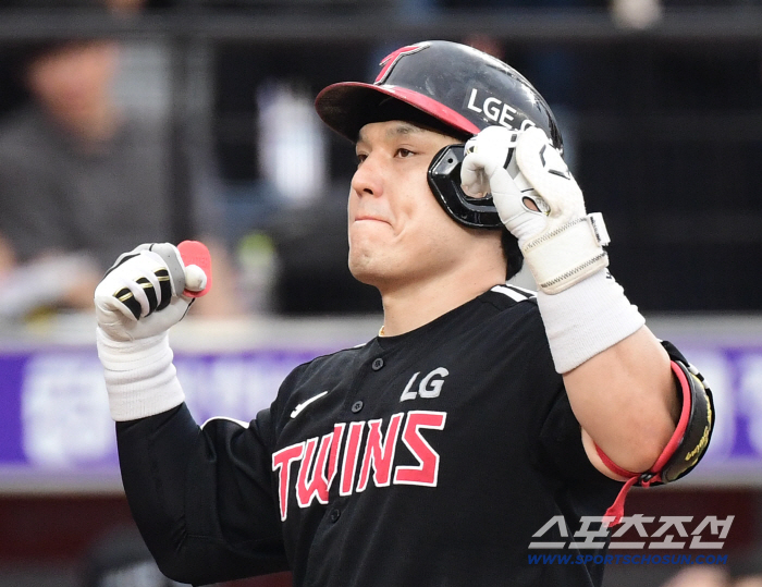 "스피드 올라오는게 다르다." 한화,삼성 잘친다고 걱정하는 LG '복덩이' 포수. 청백전 직접 공 받아본 결과는 기대 이상[잠실 인터뷰]