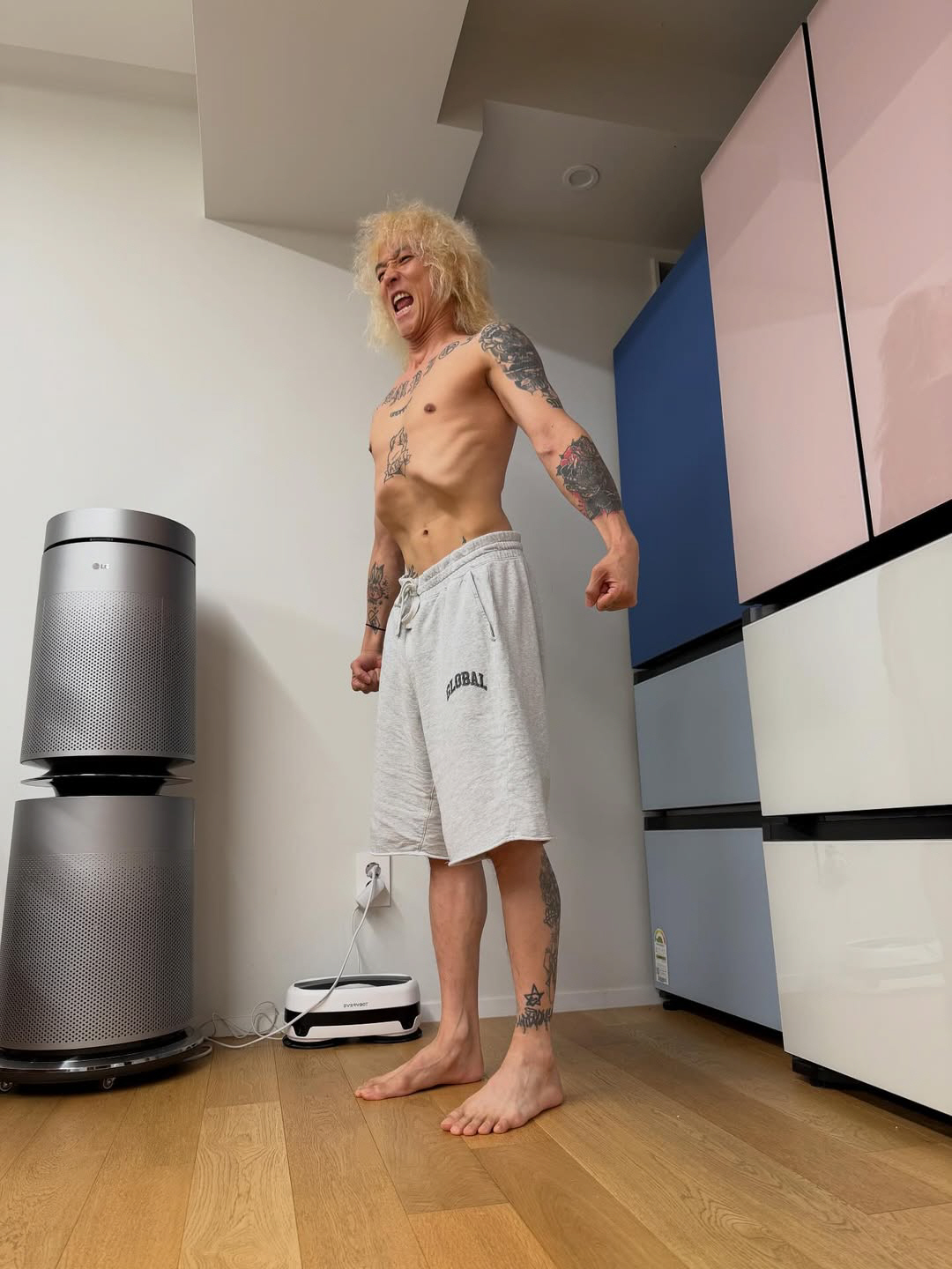'46세' 팝핀현준, 놀라운 소식 전했다..."56.7kg, 체중 관리 …