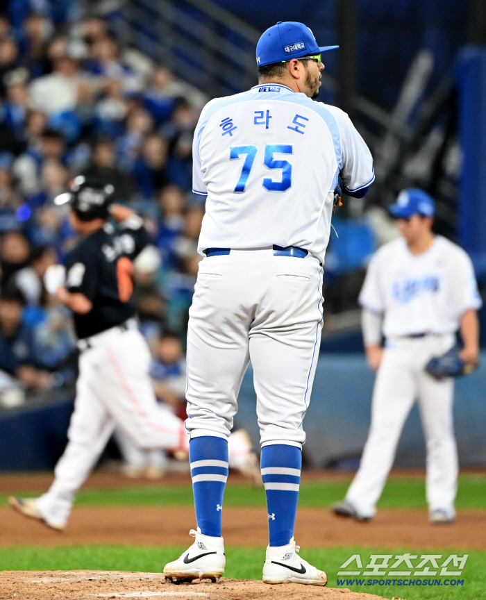 "1,2차전 폰세 와이스 처럼…" 달감독 주문 통했나, 극강의 '한화 천적' 후라도도 대량실점...예측불가 시리즈[PO]