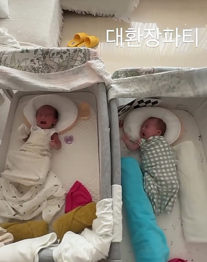 김지혜, 쌍둥이 응급 출산 한달 만 긴급 'S.O.S' "육아는 정말 전…