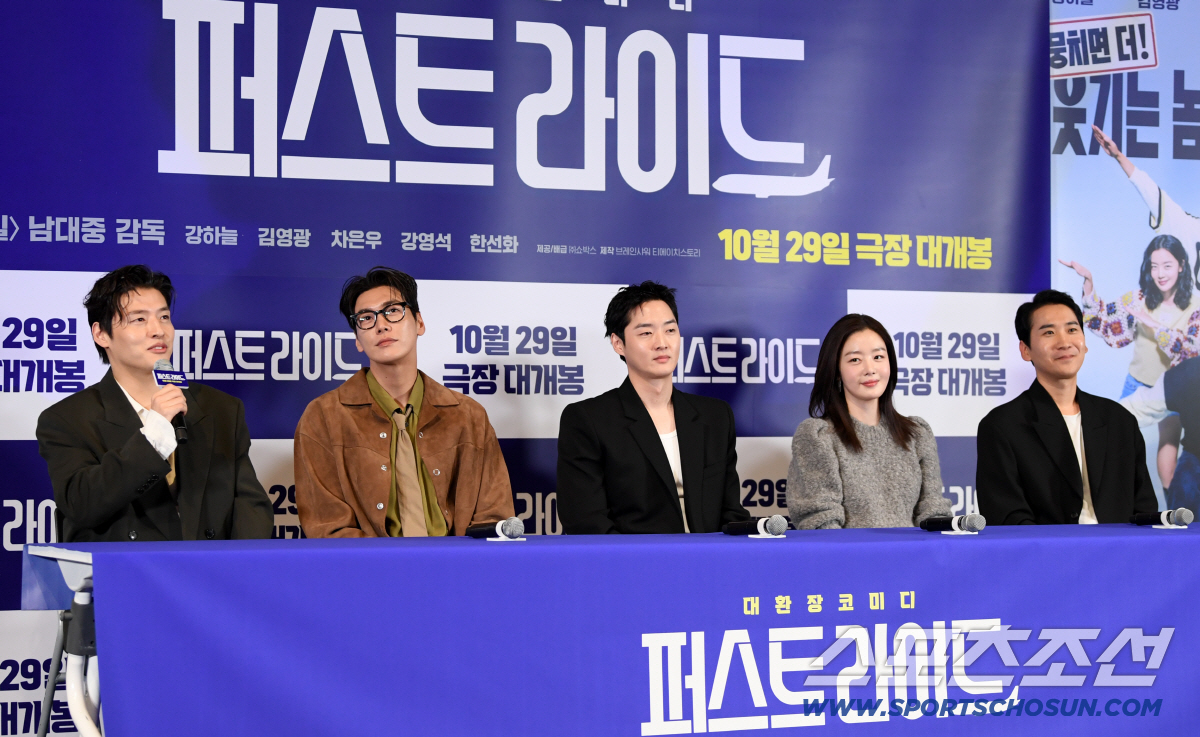 [SC현장] "100일 휴가 임박 차은우, 보고싶다"…'퍼스트 라이드' …