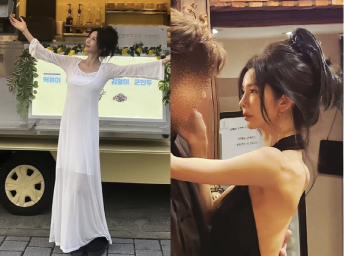 '168cm' 신주아, 먹방에도 겨우 '39.8kg'...가려도 돋보이는…