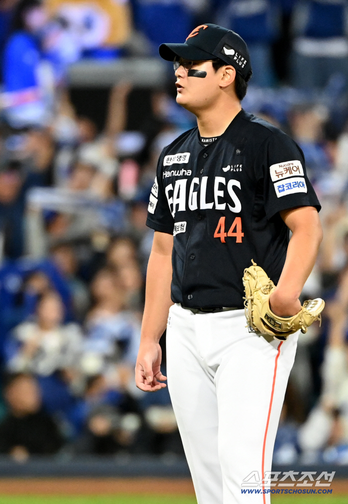 이 무슨 운명의 장난인가...김서현 또 무너졌다, 김영웅에게 치명적 스리런포 헌납 [PO4 현장]