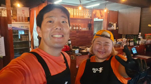 홍윤화♥김민기, 어묵바 대박났다 