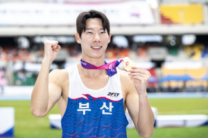 연제구청 육상팀 진민섭 선수, 제106회 전국체육대회 금메달 획득