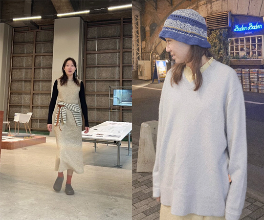 '45세' 공효진, ♥케빈오와 태교 여행하나..배 내민 포즈에 '임신설'