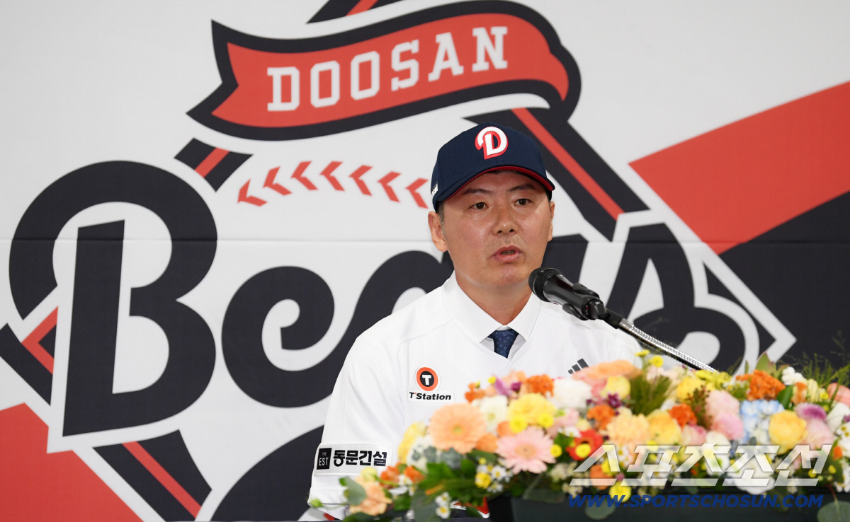 [포토] 김원형 감독 '두산 베어스 12대 사령탑'
