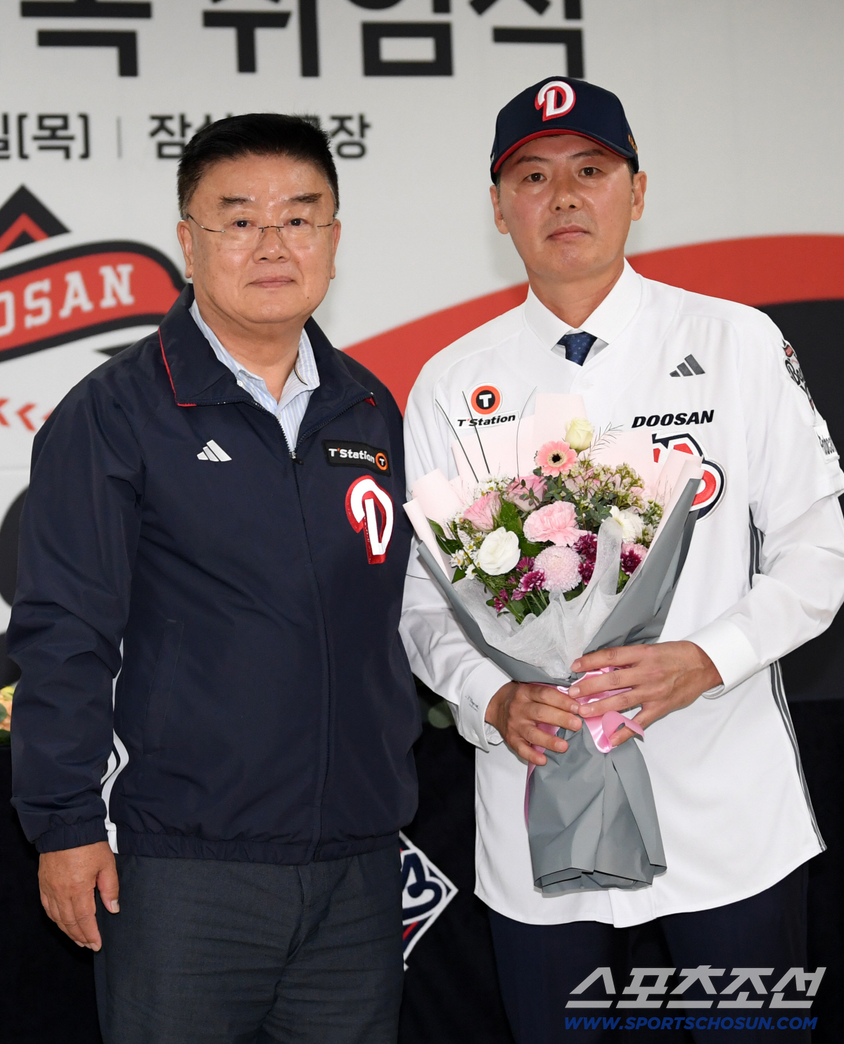 [포토] 김태룡 단장-김원형 감독 '기대하세요'