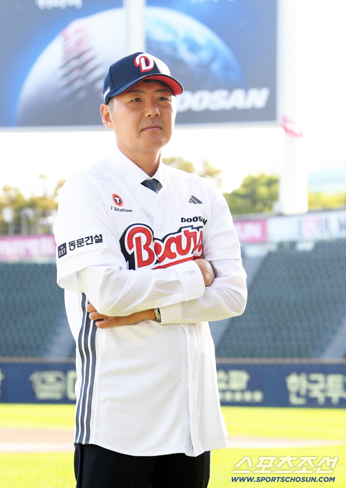 [포토] 김원형 감독 '두산 베어스답게'