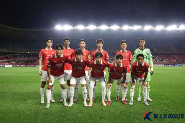 '15초만에 불의의 일격' 포항, 싱가포르 원정서 탬피니스에 0-1 덜미…