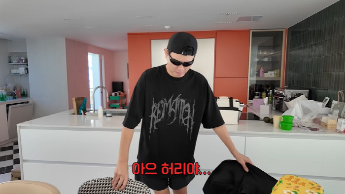 '홍현희♥' 제이쓴 "허리 끊어질 것 같아"...부상에도 子 위해 차박 …