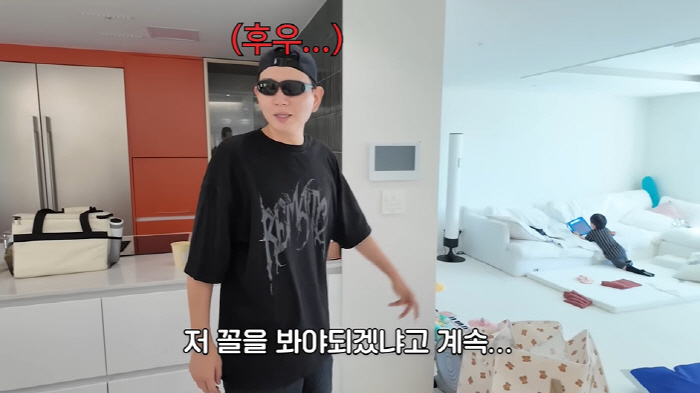 '홍현희♥' 제이쓴 "허리 끊어질 것 같아"...부상에도 子 위해 차박 …