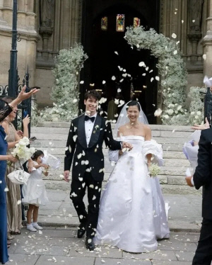 프랑스 명품 ‘지방시’ 가문 며느리 된 한국인..“사교계 최고 결혼식”