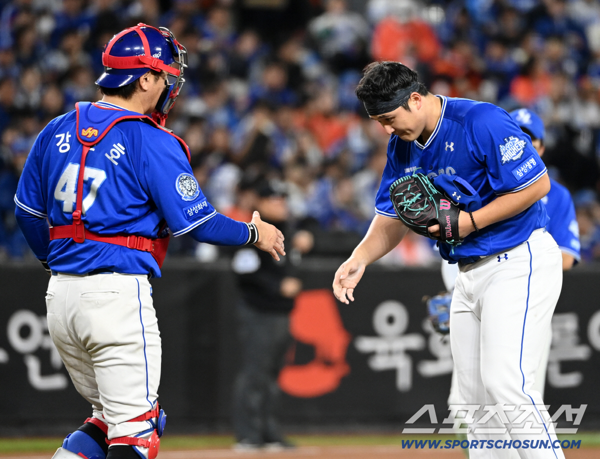 [포토] 최원태, 민호형 감사합니다