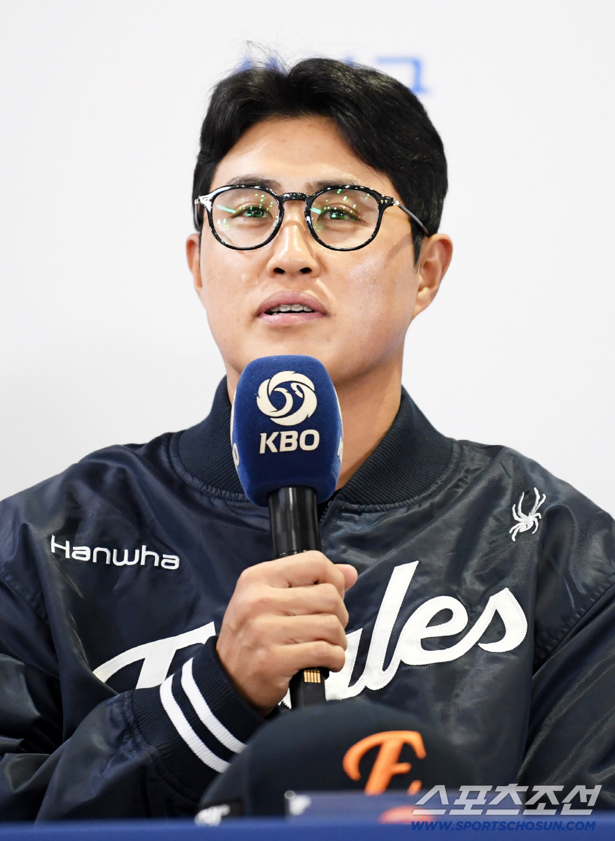 [포토] 한화 캡틴 채은성 '생애 첫 한국시리즈'