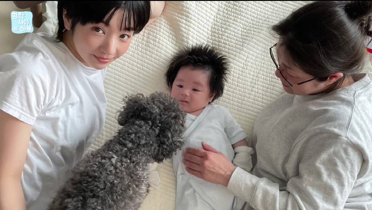심형탁 子 하루, 日 외조모와 첫만남 "♥사야를 엄마로 만들어줘서 고마워…
