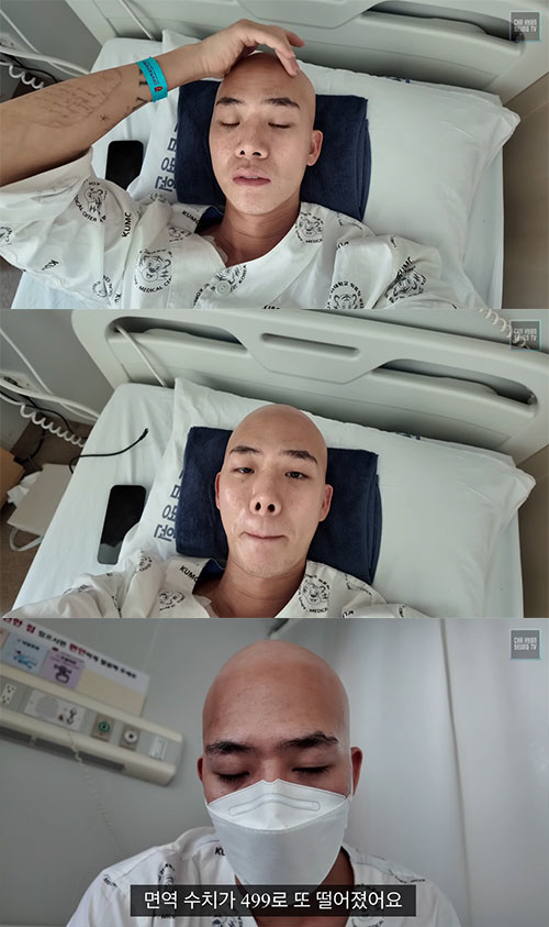 '백혈병 투병' 차현승, 퇴원 했다가 재입원…"모세혈관 다 터졌다"