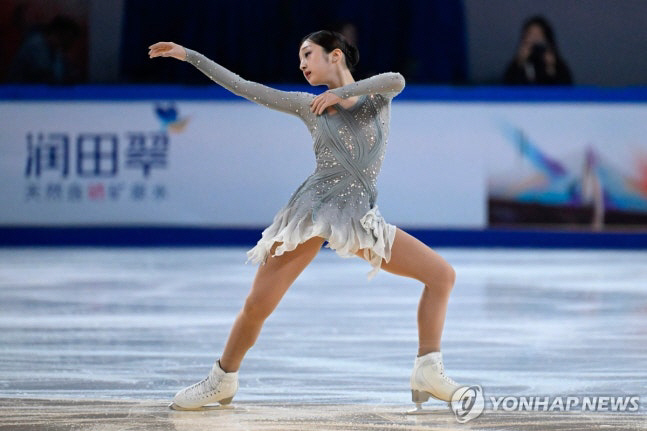 여자 피겨 신지아, 두 번째 그랑프리에서 5위에 머물러...파이널 진출 …