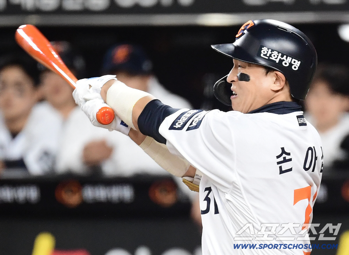 "좋은 팀 만났다" 손아섭, 진짜 KS 한푼다 '1번-DH'…심우준→이도…