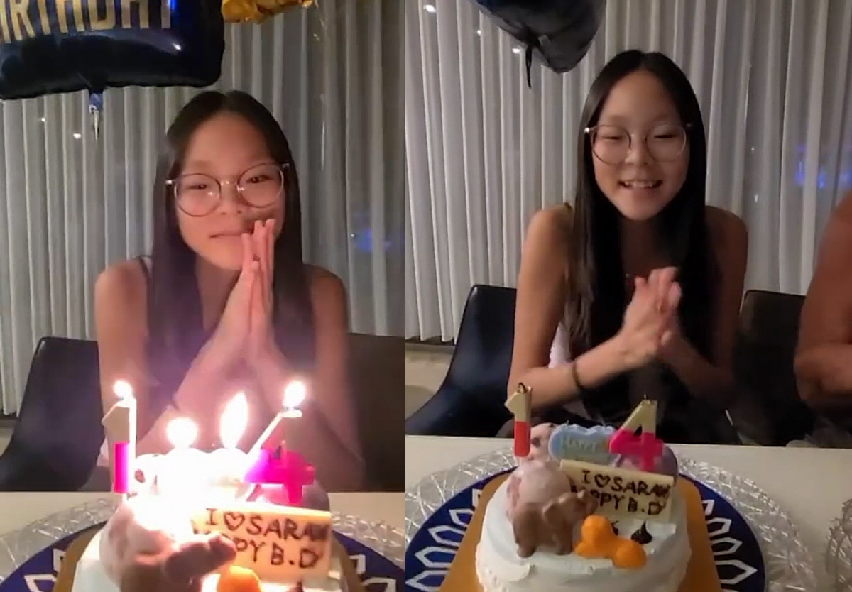 추사랑, 벌써 14번째 생일파티...클수록 추성훈♥야노시호 똑 닮은 비주…
