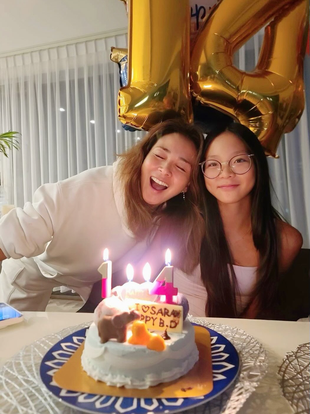 추사랑, 벌써 14번째 생일파티...클수록 추성훈♥야노시호 똑 닮은 비주…