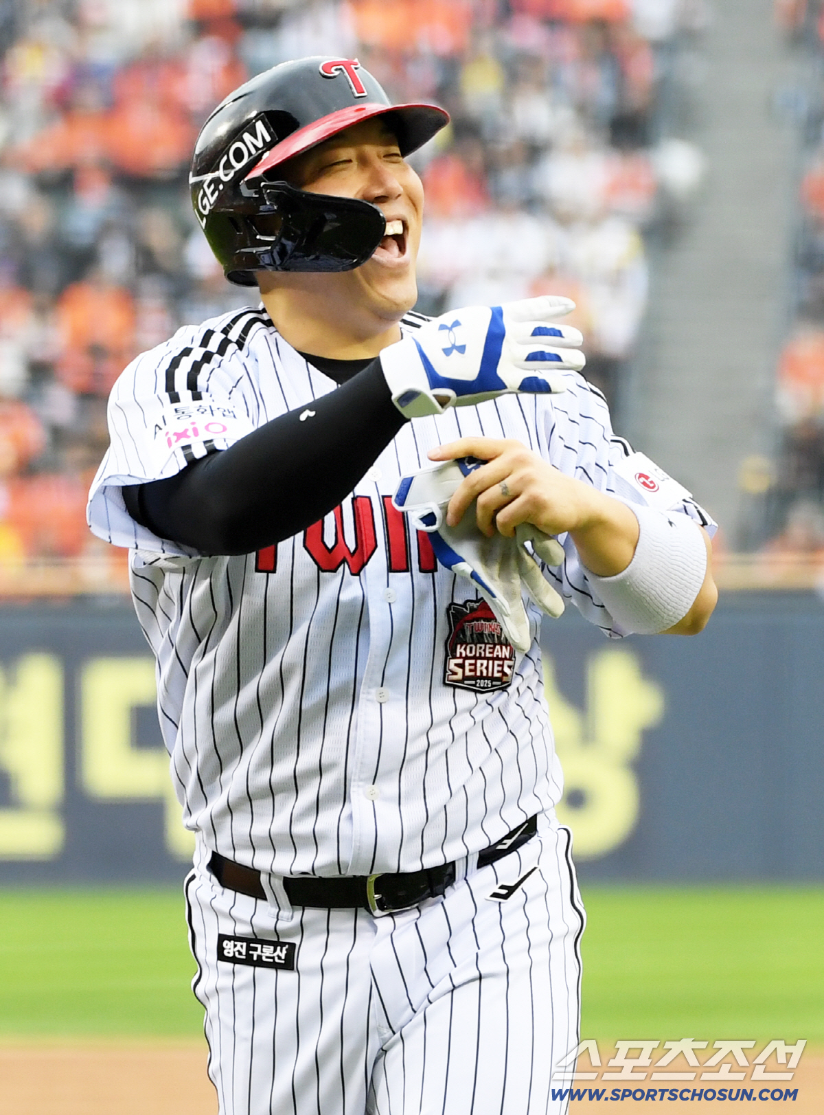 [포토] 김현수 '승리가 보인다'