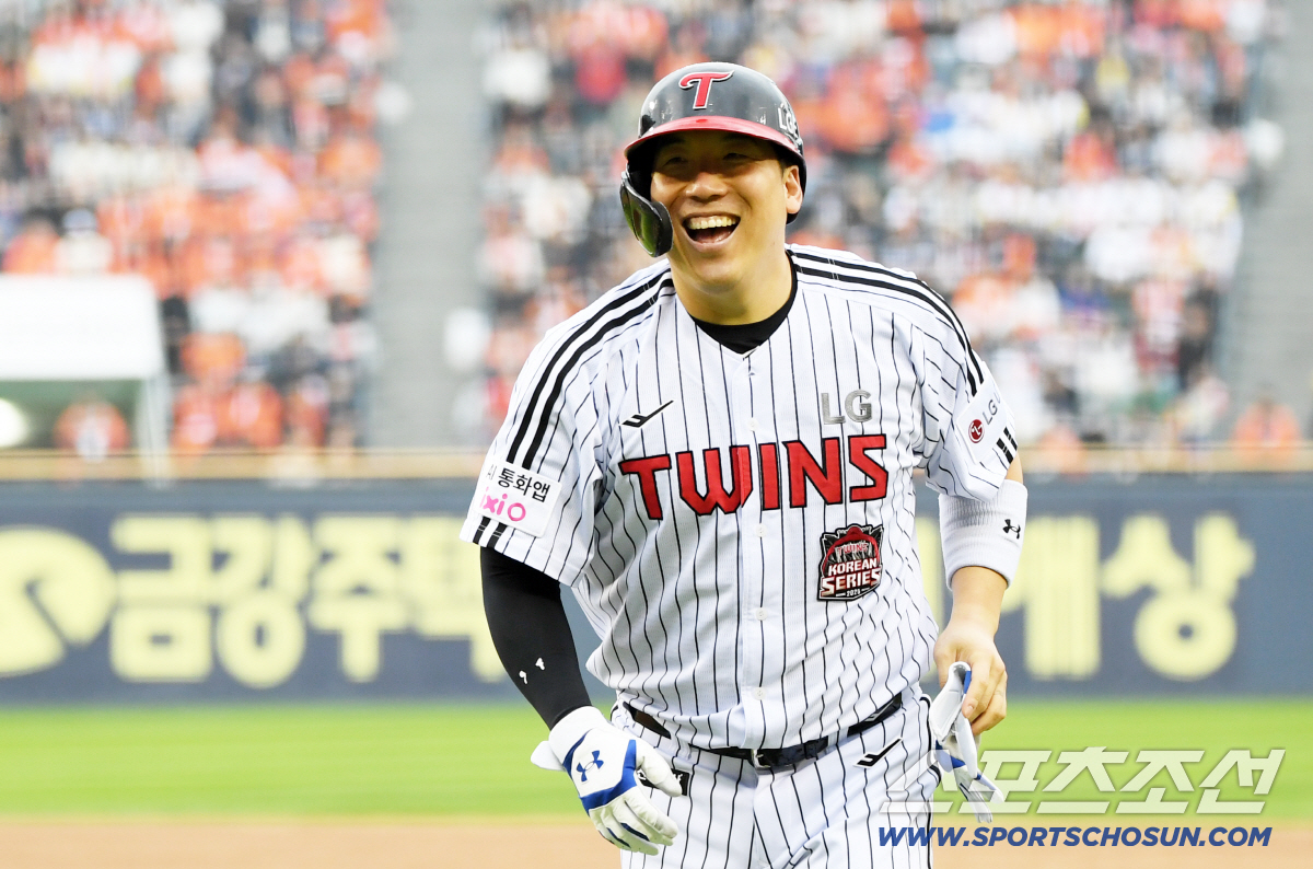 [포토] 김현수 '포효'