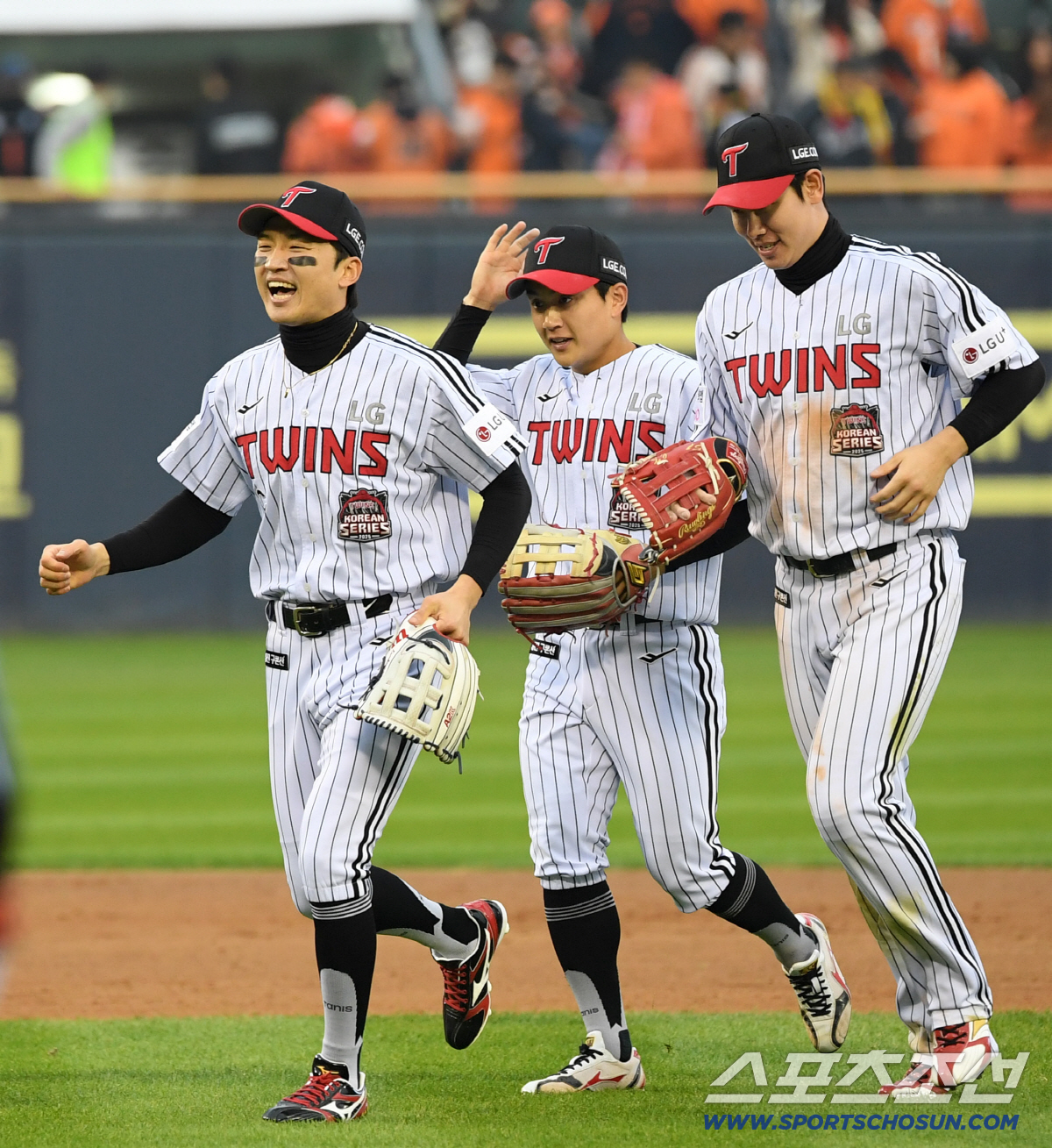 [포토] 박해민 '이겼다'