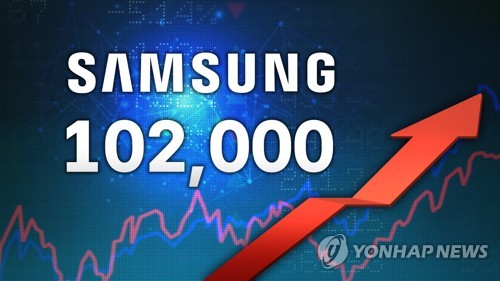 이재용 '취임 3주년' 날에…10만 전자·시총 600조 '겹경사'(종합)