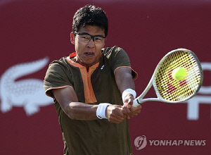 서울오픈 1회전 탈락 정현 