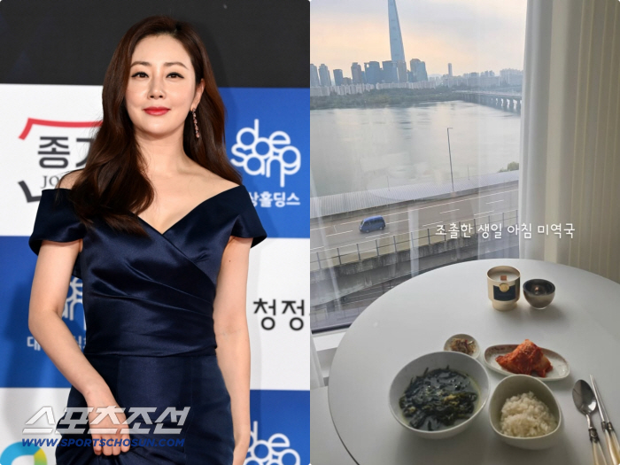 '51세 미혼' 오나라 "조촐한 생일 아침"..♥25년 남친 없이 홀로 보냈다