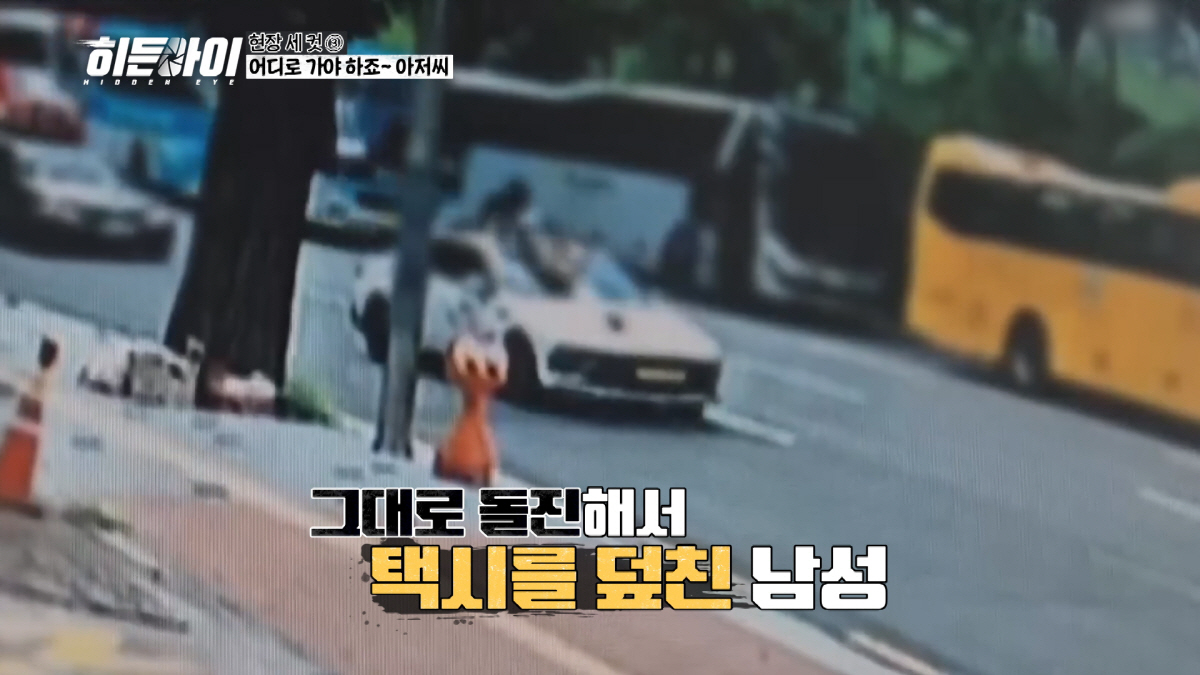 경찰 앞에서 바지 벗어던져→도로 한복판 질주 알몸男 만행 CCTV에 '경…