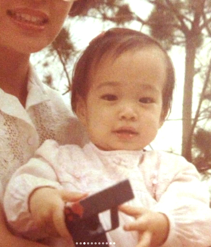 '이병헌♥' 이민정, 똑닮은 '늦둥이딸' 공개 "그냥 걸었지"